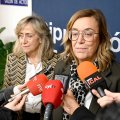 La presidenta de la Diputación de Palencia, Ángeles Armisén, inaugura la jornada de Escuela de Alcaldes. ICAL