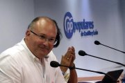 Miguel Tellado, en una imagen de archivo en una visita a Valladolid.-ICAL.