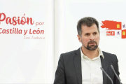 El secretario general del PSOE en Castilla y León, Luis Tudanca.