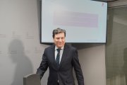 El consejero de Economía y Hacienda y portavoz, Carlos Fernández Carriedo, presenta la contabilidad regional de Castilla y León correspondiente al cuarto trimestre de 2024 y al ejercicio completo