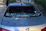 Daños provocados por una tormenta de granizo en la zona del hotel Kyomu Montaña Palentina de Velilla del Río Carrión