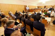 Primera vista del juicio de las eólicas en una foto de archivo.