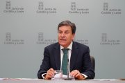 El consejero de Economía y Hacienda y portavoz, Carlos Fernández Carriedo