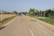 Actuación tras el accidente del ciclista en Cardeña (Ávila).