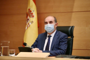 Tomás Quintana, en un momento de su comparecencia como Comisionado de la Transparencia en las Cortes. ICAL