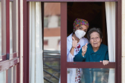 La residencia Santa Teresita, en La Cistérniga, ha tenido la fortuna de no registrar ningún contagio.- J. M. LOSTAU