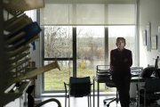 El catedrático José Martínez Fernández en las instalaciones del Instituto Hispano-Luso de Investigaciones Agrarias de la Universidad de Salamanca. - ENRIQUE CARRASCAL