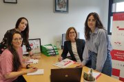 Beatriz Gutiérrez, Sonia González, Cristina Ramírez y Elsa González. E.M