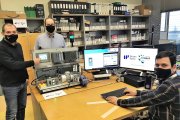 Investigadores de Telefónica y Fundación Cidaut que forman parte del proyecto./ EL MUNDO
