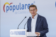 El presidente del PP, Alberto Núñez Feijóo.- E.M.