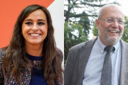 La coordinadora autonómica de Ciudadanos, Gemma Villarroel, y el ex vicepresidente de la Junta, Francisco Igea - ICAL