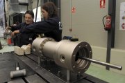 Una imagen de archivo de la empresa Hiperbaric en Burgos. Ical