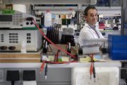 El investigador Isidro Sánchez en el Centro del Cáncer de Salamanca. ENRIQUE CARRASCAL