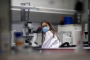 María Dolores Tabernero en el Instituto de Investigación Biomédica de Salamanca. ENRIQUE CARRASCAL