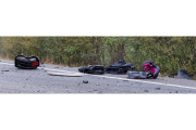 Imagen del accidente en la N-110 en octubre en el que murieron una mujer de 36 años y sus tres hijos,  dos de ellos bebés.