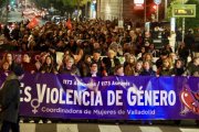 Manofestación contra la violencia de género del pasado 25 de noviembre en Valladolid.