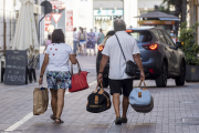 Turistas en Valladolid, en una imagen de archivo.