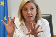 La vicepresidenta de la Junta y consejera de Familia, Isabel Blanco.