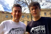 Los profesores de la USAL, Álex Martín y Javier Sánchez, autores del libro 'Veinte años y un día' un ensayo sobre la noeva negra.