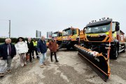 Imagen de los quitanieves de Palencia
