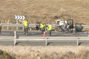 Accidente mortal en Ávila.