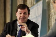 El presidente de la Junta, Alfonso Fernández Mañueco, en las Conversaciones Políticas de El Mundo de Castilla y León.