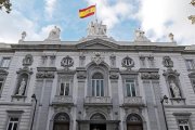 Fahada de la sede el Tribunal Supremo, que ha rebajado la condena por la ley del ‘sólo sí es sí’