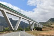 Infografía de uno de los viaductos del tramo licitado.