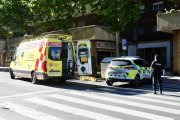 Emergencias Sanitarias de Sacyl y Policia Nacional en una imagén de archivo