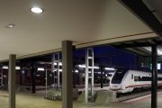 Estación de Renfe en León.