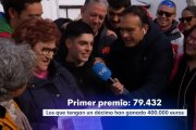 Álvaro, el joven que compró el número premiado.