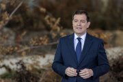 Alfonso Fernández Mañueco, en su mensaje de Año Nuevo desde el Museo de la Evolución Humana en Burgos.