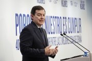 El presidente del Partido Popular de Castilla y León, Alfonso Fernández Mañueco.