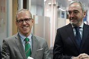 Mariano Veganzones y Alberto Díaz Pico, en una imagen de archivo.