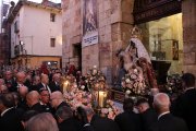 Procesión de la Virgen del Mercado, también conocida como la ‘Morenica’, en León.