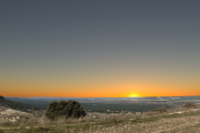Zona seleccionada para ver el eclipse total de sol desde Tudela de Duero