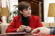 La Ministra de Vivienda, Isabel Rodríguez, durante una visita a Soria en una foto de archivo