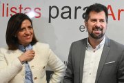 Esther Peña  y Luis Tudanca