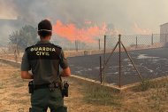 Incendio forestal de Molezuelas de la Carballeda, Zamora.