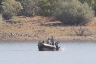 Buzos en la búsqueda de un desaparecido en el Pantano en una imagen de archivo.