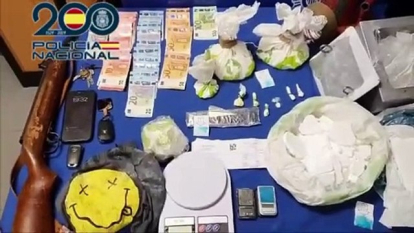 La Policía Nacional detiene a un hombre con más de tres kilos de cocaína