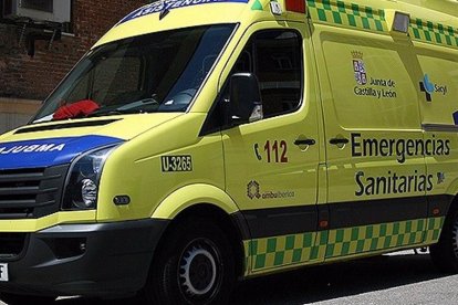 Ambulancia de Sacyl. -E.PRESS