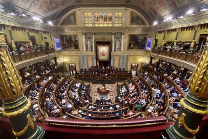 Una imagen de archivo del Congreso de los Diputados. EUROPA PRESS