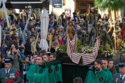 Procesión de Las Palmas del Domingo de Ramos en Valladolid
