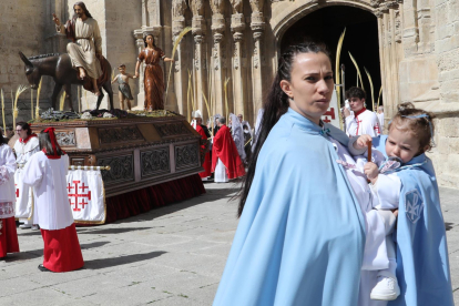Procesión del Domingo de Ramos en Palencia