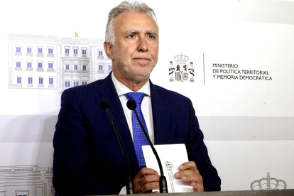 El ministro de Política Territorial y Memoria Democrática, Ángel Víctor Torres.