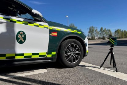 Imagen de archivo de un radar de la Guardia Civil