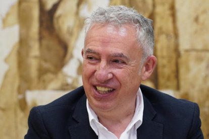 El portavoz de Soria ¡Ya!, Ángel Ceña