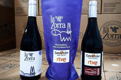 Vino 'La Zorra' regalará España a las delegaciones de los demás países participantes en Eurovisión y autoridades
