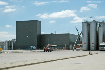 Instalaciones de la fábrica de cereales de SIRO en Aguilar de Campoo en una imagen de archivo